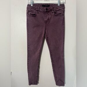 Joe’s‎ Jeans Women's Purple Washed Skinny Jeans Size 27